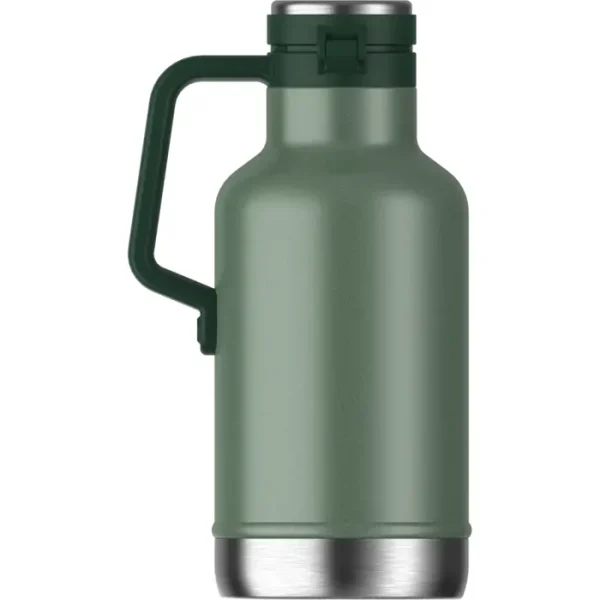 Classic_Easy-Pour_Growler_64oz_Hammertone_Green-3 فلاسک استنلی (Classic Easy-Pour Growler) سبز همرتون 1.9 لیتر - Image 3