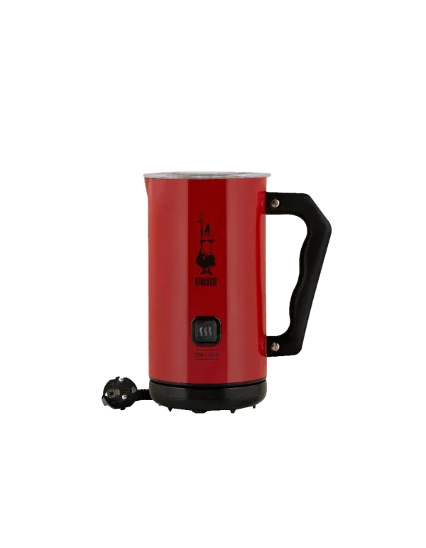 milkfrother_economico_rosso_presa فومر شیر بیالتی مدل الکتریک - تصویر 1