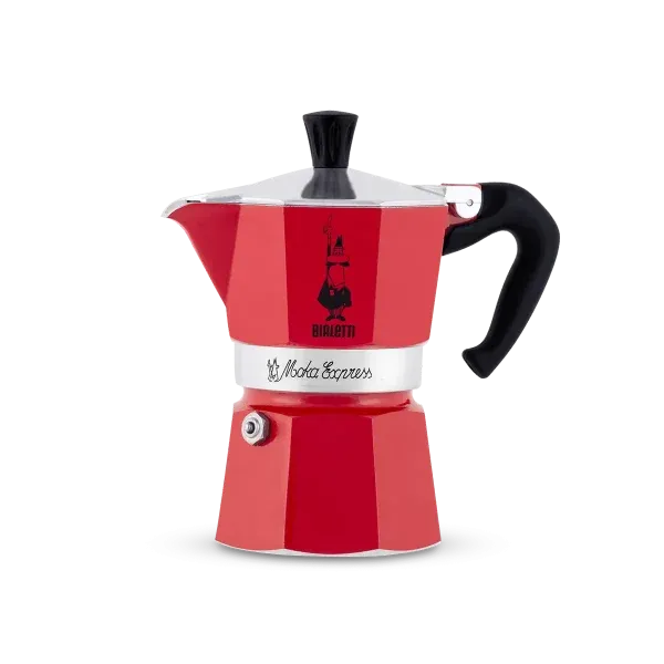 moka_rossa_3tz موکاپات بیالتی مدل اکسپرس کلاسیک رنگی - Image 1